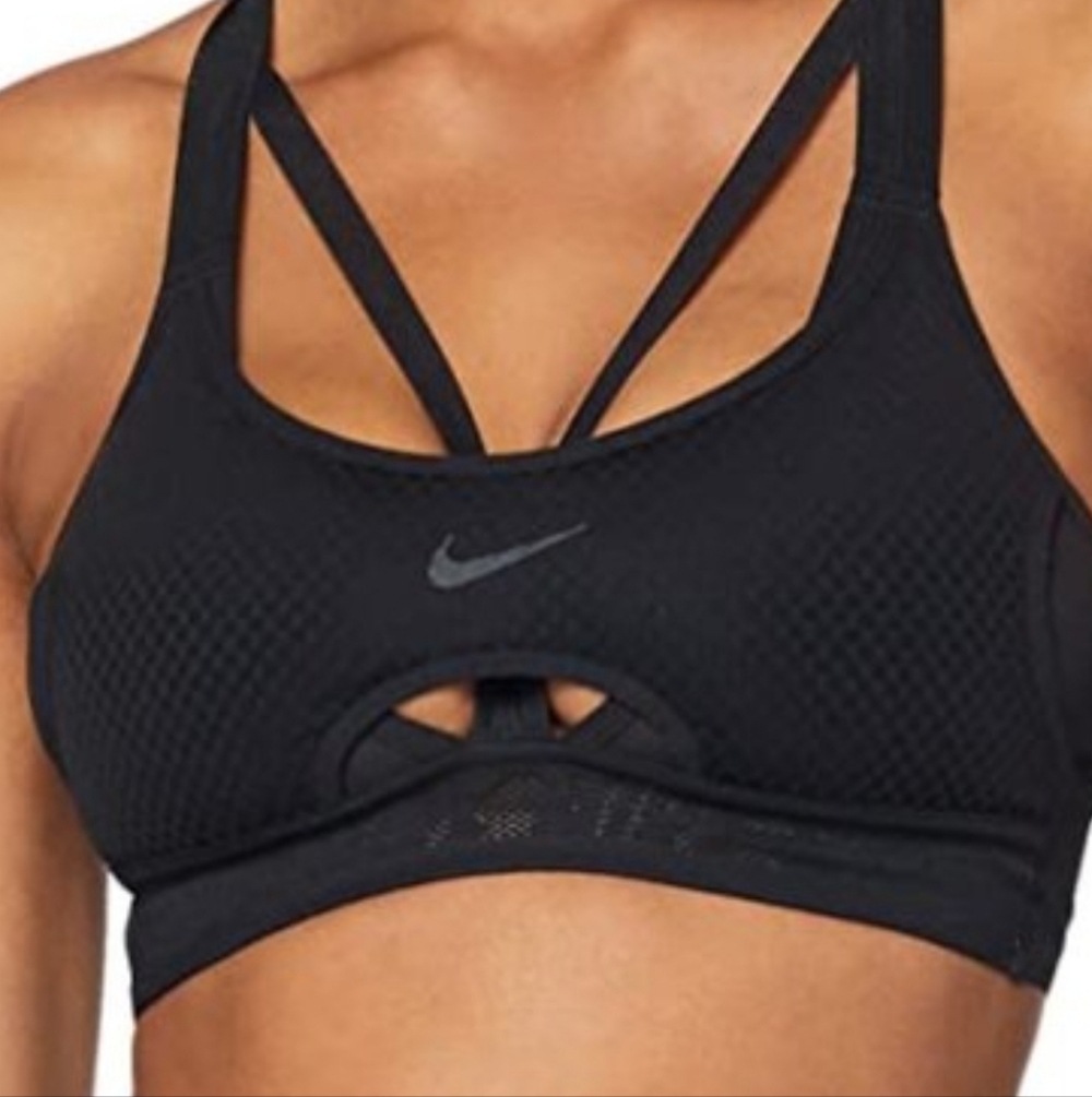 NWOT NIKE INDY ULTRABREATHE SPORTS BRA , SZ: SMAII & LARGE